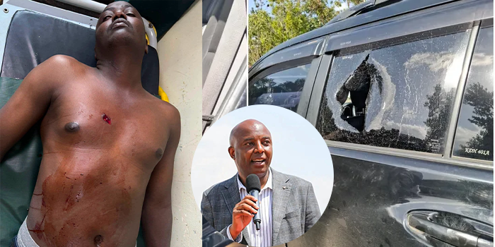 GOONS DISRUPT LINDA MWANANCHI TOUR IN NYAHURURU, LEAVING KANG'ATA'S DRIVER CRITICALLY INJURED BY GUNSHOT