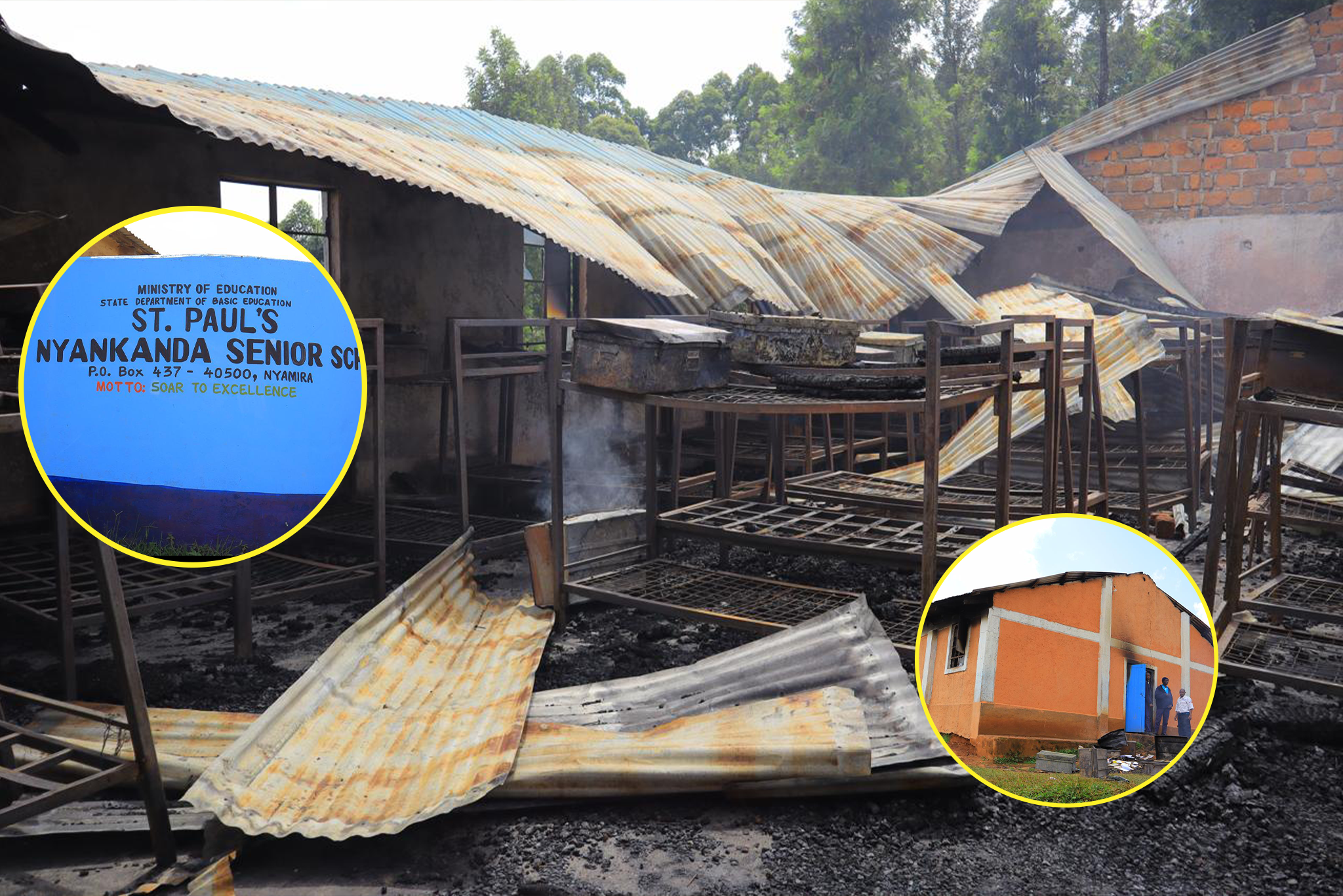 ST. PAUL'S NYANKANDA SENIOR SCHOOL CLOSED INDEFINITELY AFTER DORMITORY FIRE