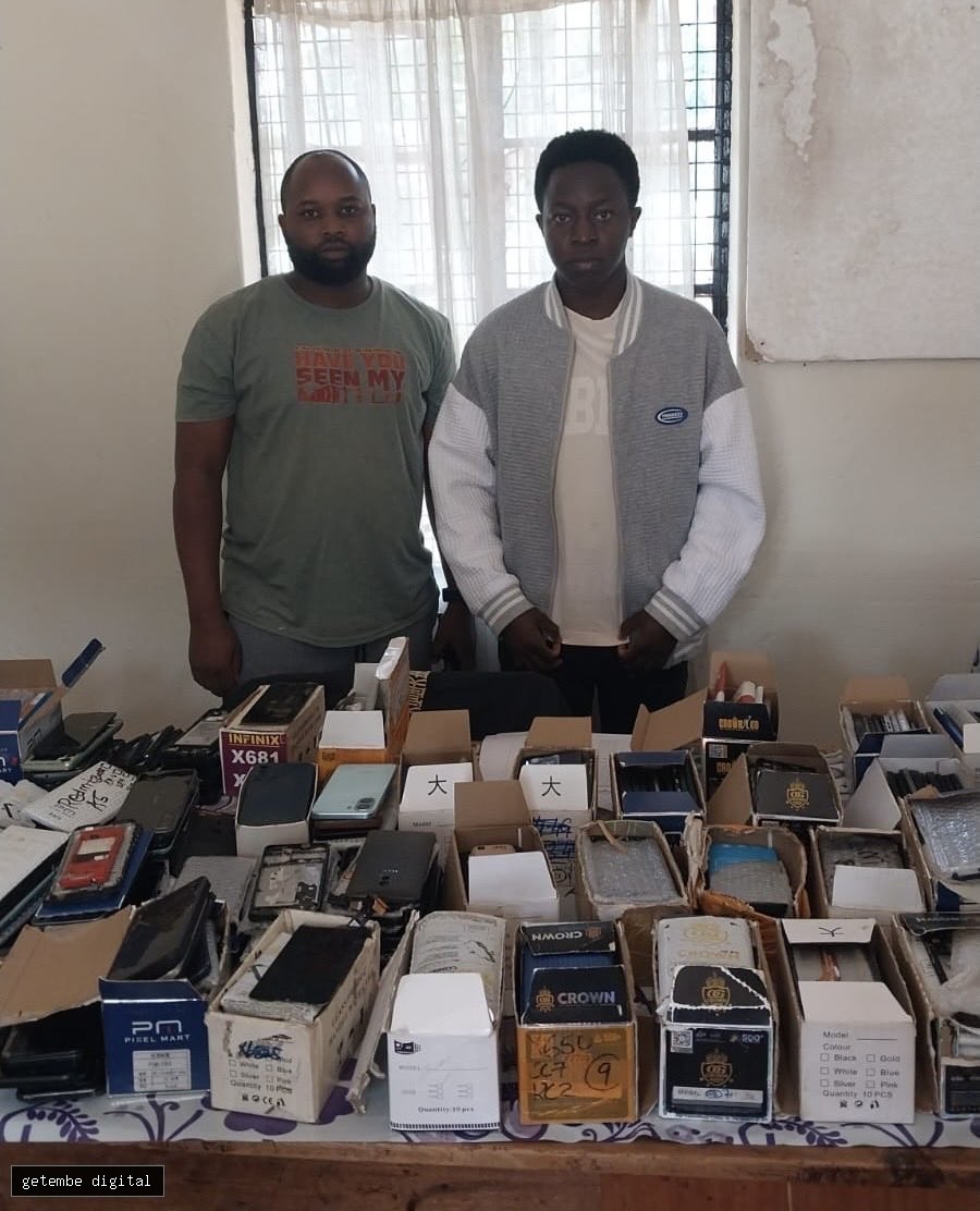 TWO SUSPECTS ARRESTED IN KISII PHONE THEFT AND HACKING RACKET AS OVER 500 PHONES RECOVERED
